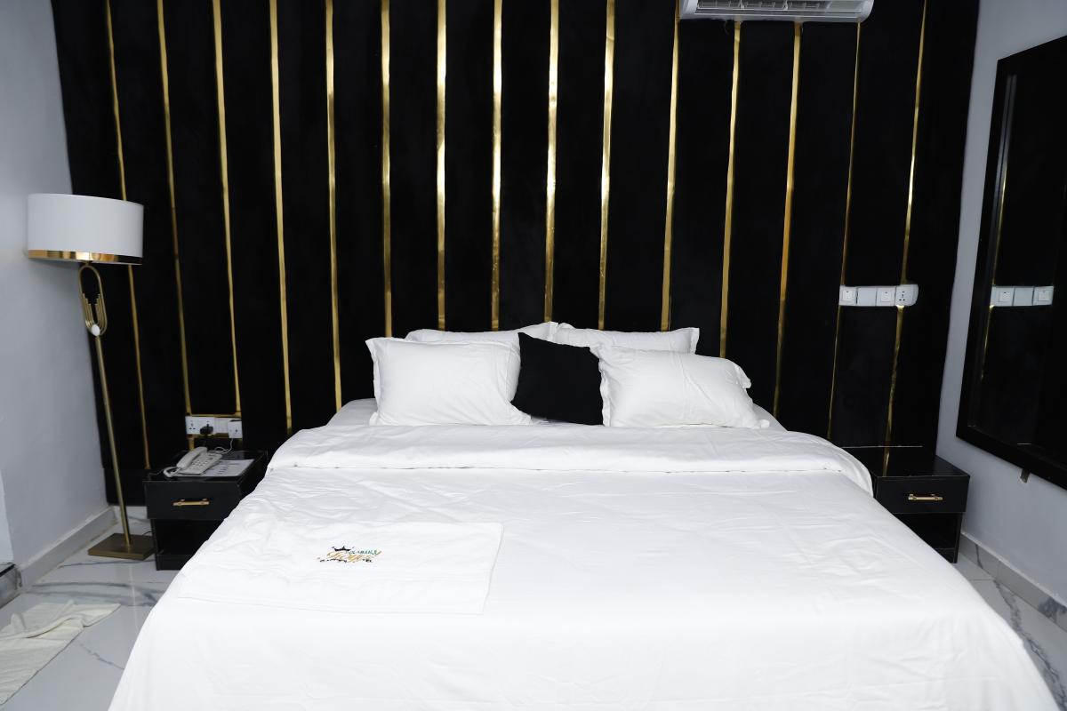 Hotel Room Background Image